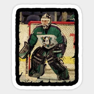 Guy Hebert in Mighty Ducks of Anaheim, 1998 Sticker